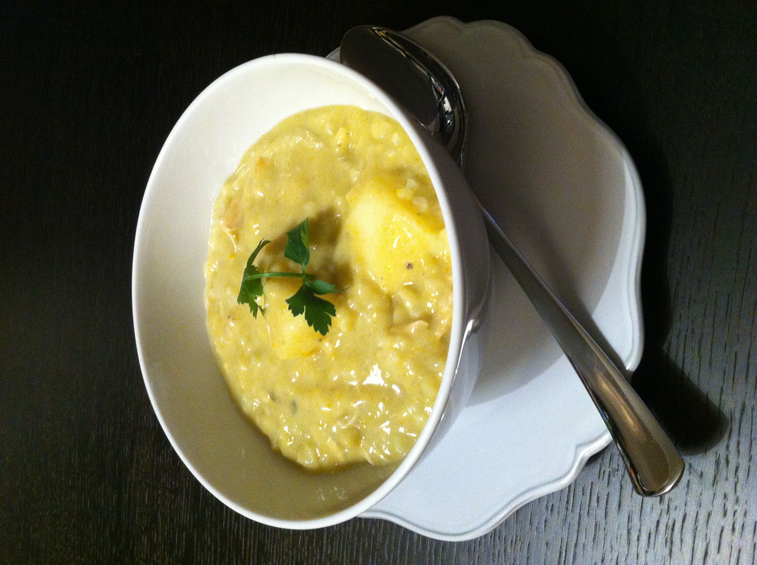 Chicken Egg Lemon Soup
 Feed a cold… Egg lemon Chicken Soup
