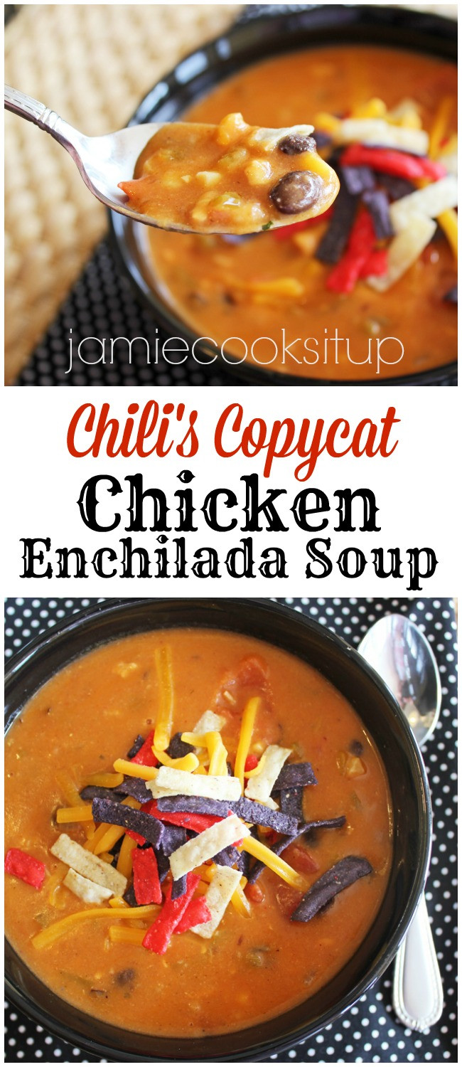 Chicken Enchilada Soup Recipe
 Chili’s Copycat Chicken Enchilada Soup