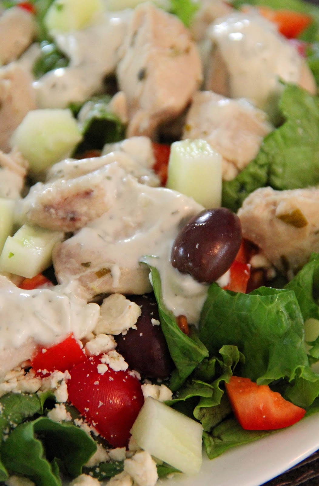 Chicken Greek Salad
 Jo and Sue Greek Chicken Salad