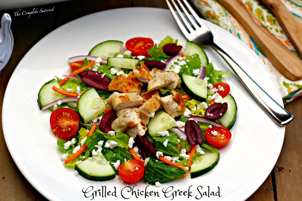 Chicken Greek Salad
 Grilled Chicken Greek Salad The plete Savorist