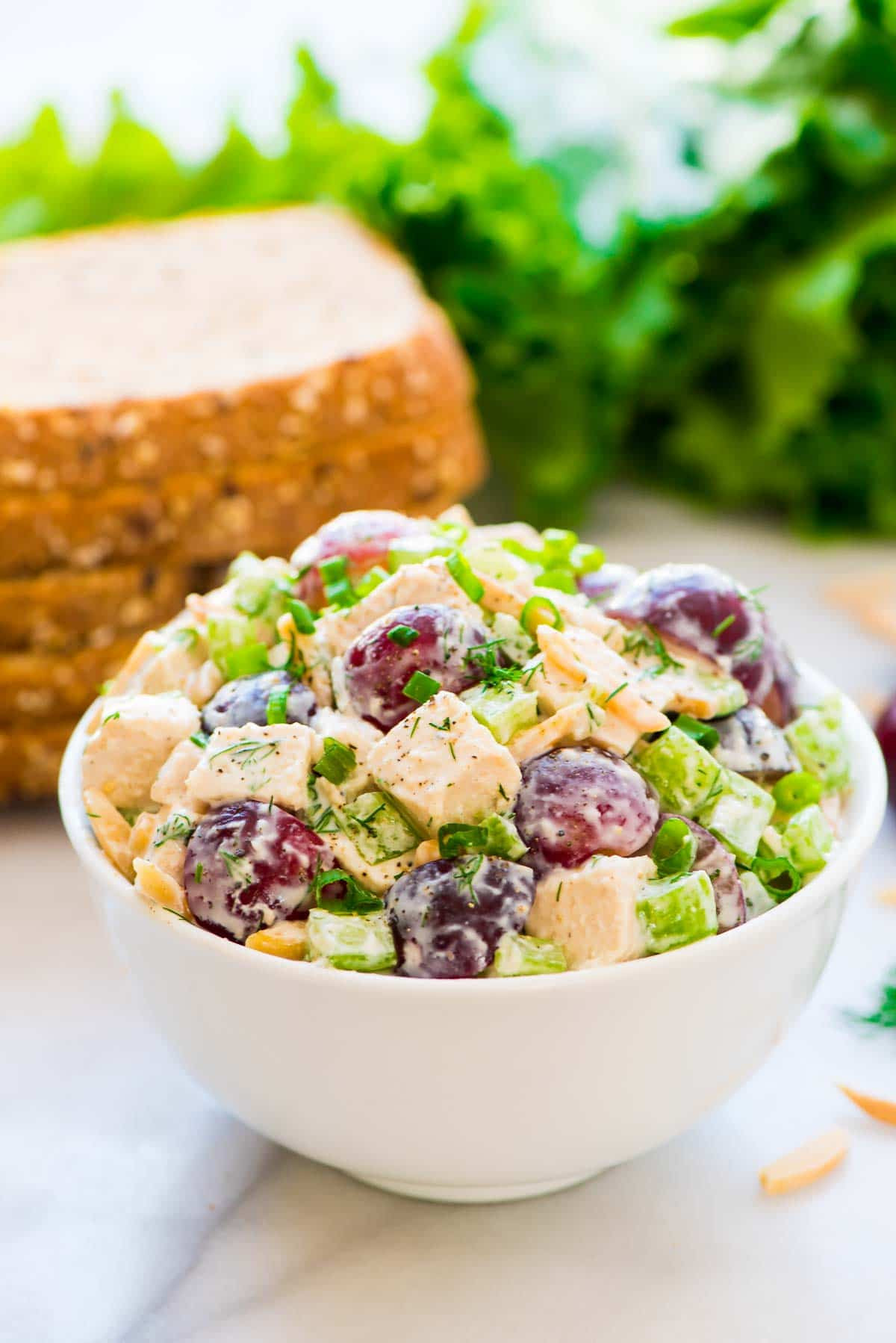 Chicken Greek Salad
 Greek Yogurt Chicken Salad with Dill