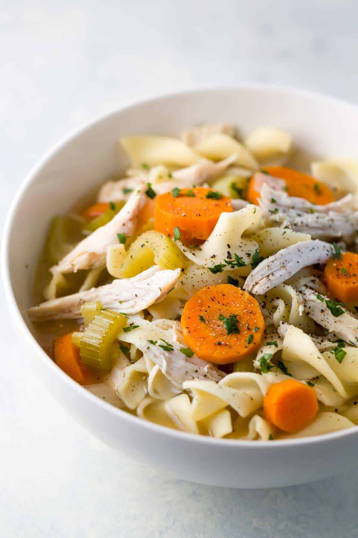 Chicken Noodle Soup With Vegetables
 Easy Slow Cooker Chicken Noodle Soup Recipe