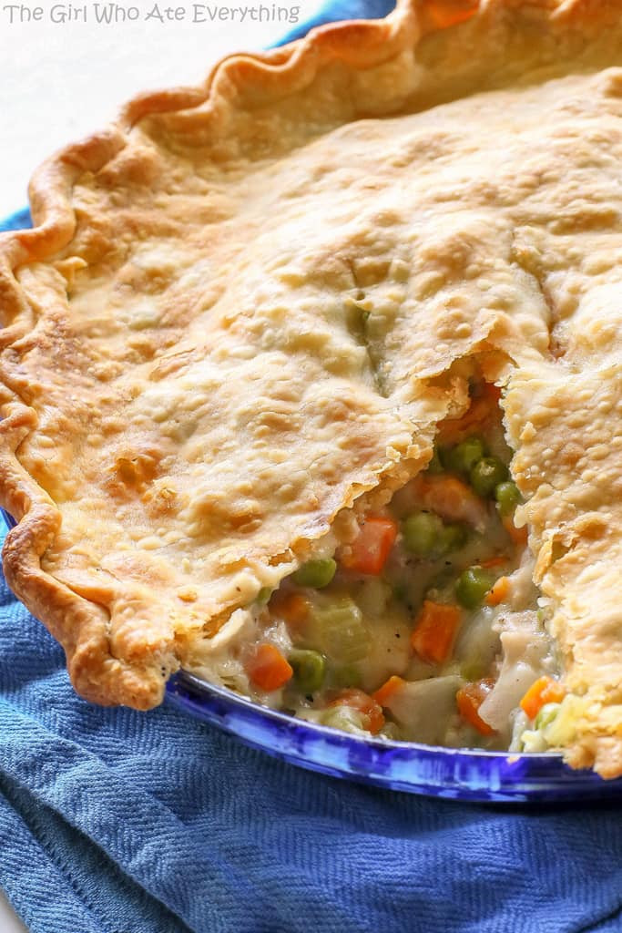 Chicken Pot Pie Vegetables
 Chicken Pot Pie The Girl Who Ate Everything