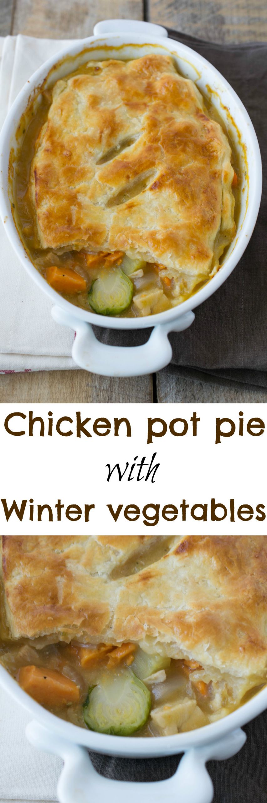 Chicken Pot Pie Vegetables
 Chicken pot pie with winter ve ables Culinary Ginger