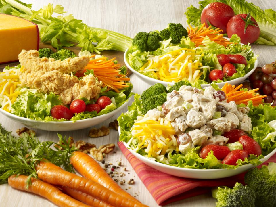 Chicken Salad Chick Nutrition
 Golden Chick – Chicken Salad Tender Salad Garden Salad Menus