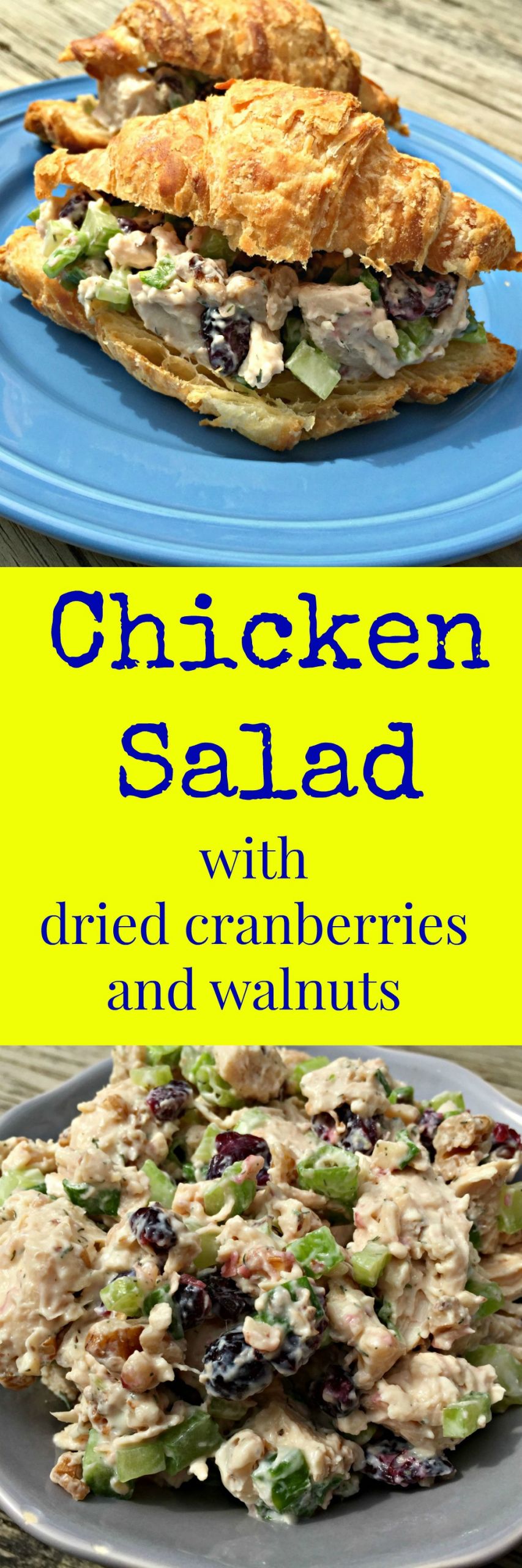 Chicken Salad With Dried Cranberries
 Chicken Salad with Dried Cranberries and Walnuts