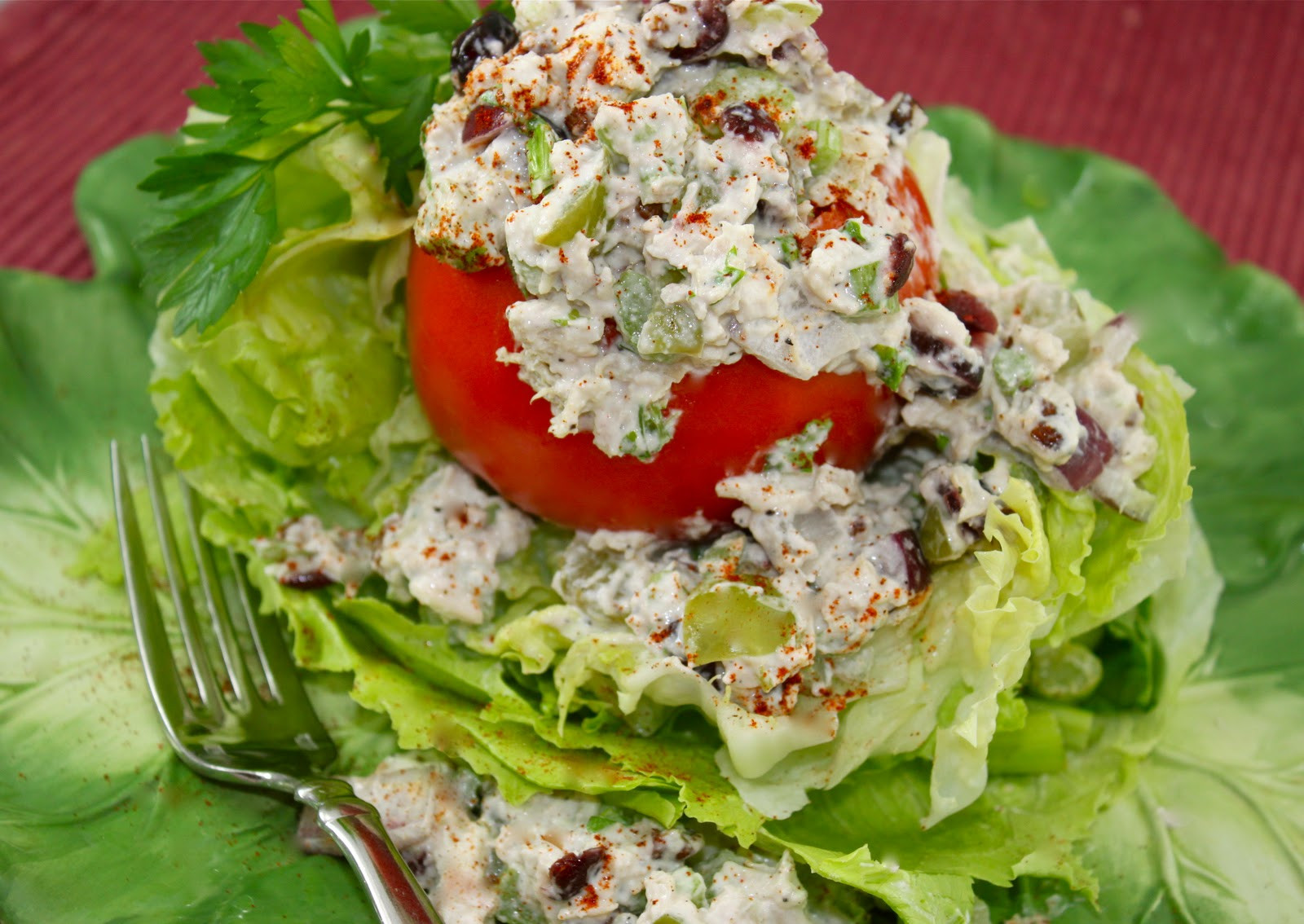 Chicken Salad With Dried Cranberries
 OceanPacificPapayaStyle Autumn Chicken Salad with Dried