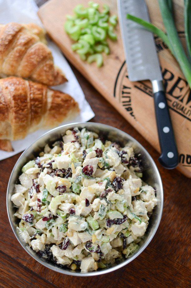 Chicken Salad With Dried Cranberries
 Deli Style Cranberry Chicken Salad A Teaspoon of Happiness