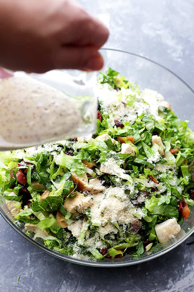 Chicken Salad With Dried Cranberries
 Cranberry Chicken Salad with Light Dijon Parmesan Dressing