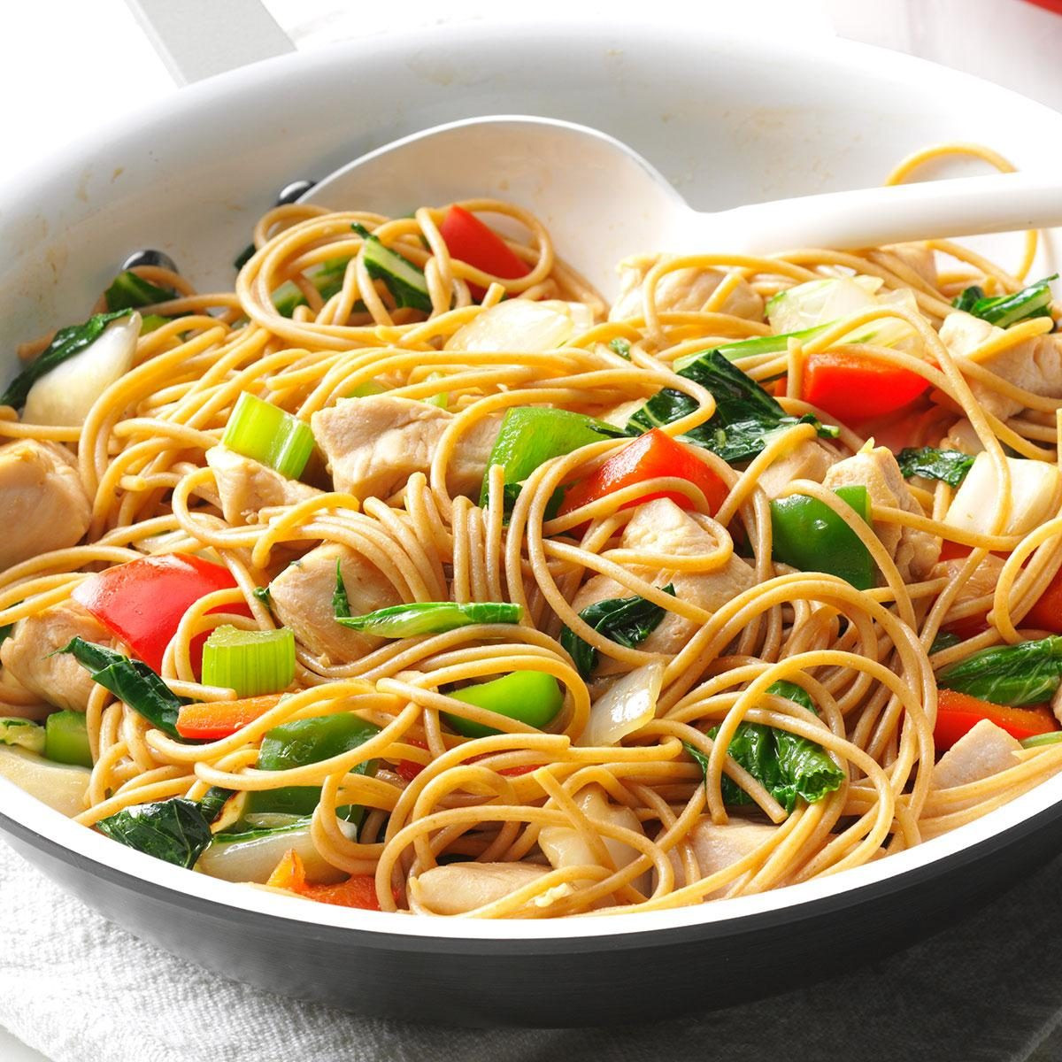 Chicken Stir Fry Noodles Recipe
 Chicken Stir Fry with Noodles Recipe