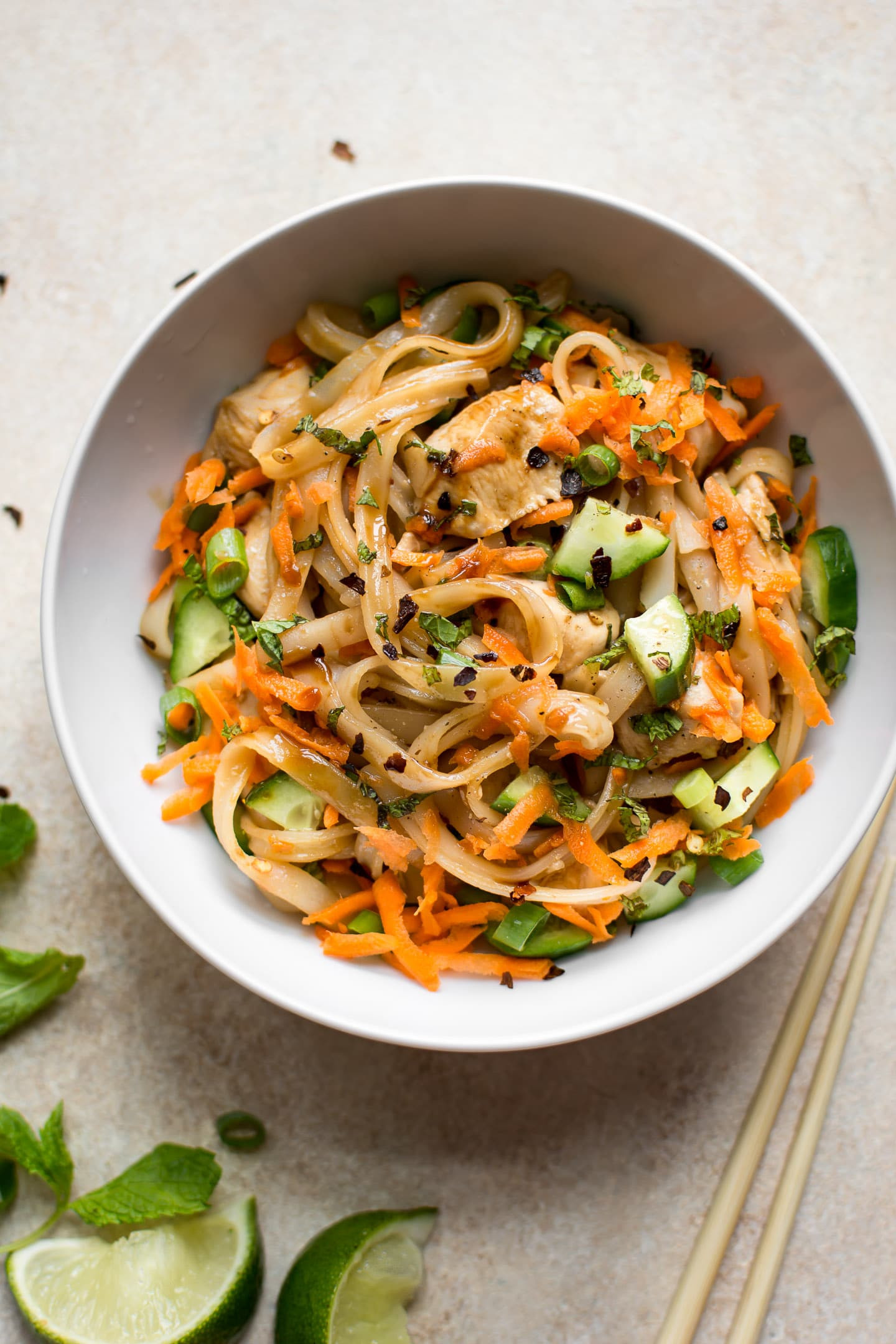 Chicken Stir Fry Noodles Recipe
 Chicken Stir Fry with Rice Noodles • Salt & Lavender