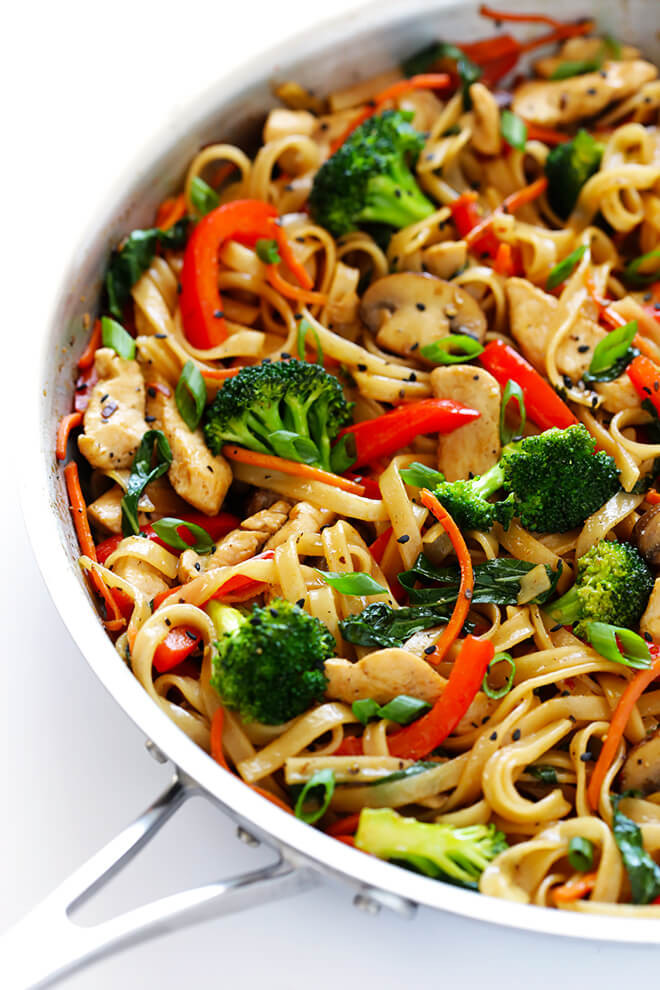 Chicken Stir Fry Noodles Recipe
 30 Minute Sesame Chicken Noodle Stir Fry