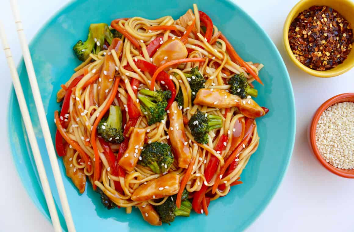 Chicken Stir Fry Noodles Recipe
 Just a Taste