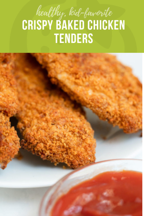 Chicken Tenders For Kids
 Crispy Baked Chicken Tenders Super Healthy Kids