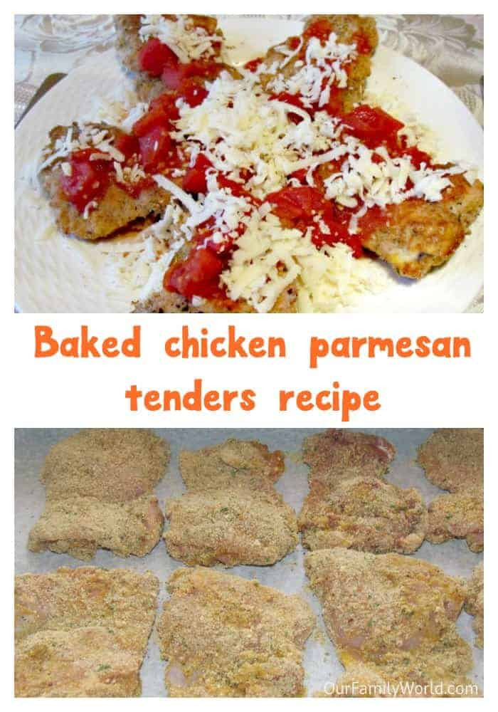 Chicken Tenders Recipes For Kids
 Cooking with kids Baked chicken parmesan tenders recipe