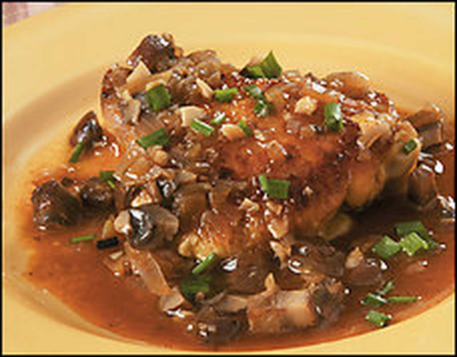 Chicken Thighs Mushroom
 Crusty Chicken Thighs With Mushroom Sauce The Washington