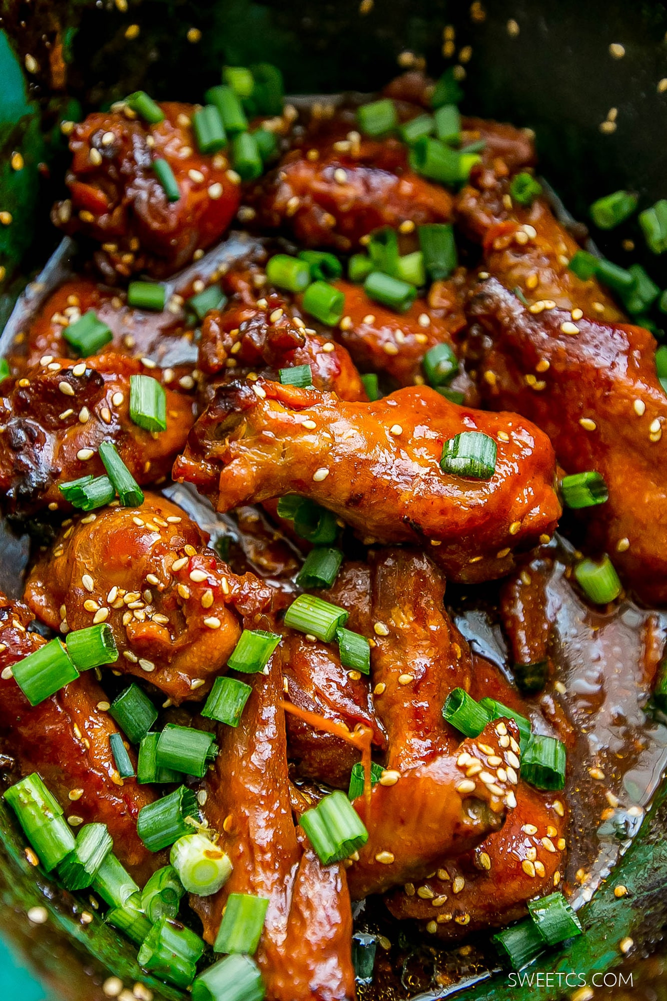 Chicken Wings In Slow Cooker
 Slow Cooker Honey Soy Chicken Wings – Sweet C s Designs