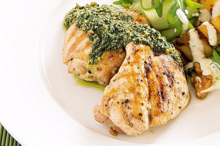 Chicken With Pesto Sauce
 Pesto chicken