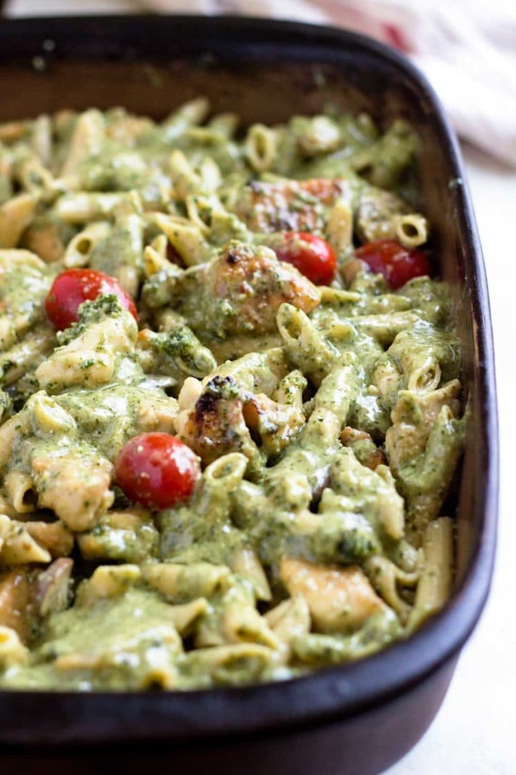 Chicken With Pesto Sauce
 Creamy Pesto Chicken Pasta keviniscooking