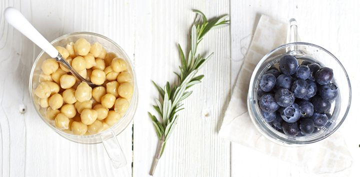 Chickpea Baby Food Recipe
 Blueberry Chickpea with Rosemary Baby Food Puree