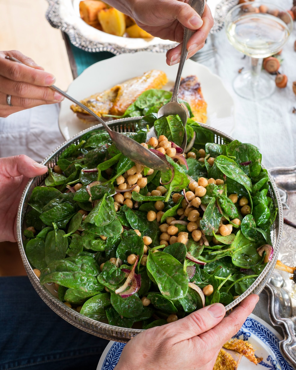 Chickpea Baby Food Recipe
 Baby spinach and chickpea salad with yoghurt dressing