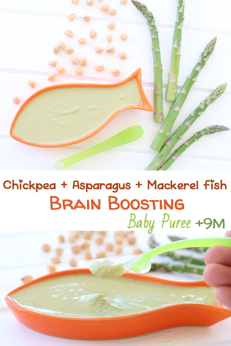 Chickpea Baby Food Recipe
 Chickpea Asparagus Mackerel Baby Puree 9M Recipe