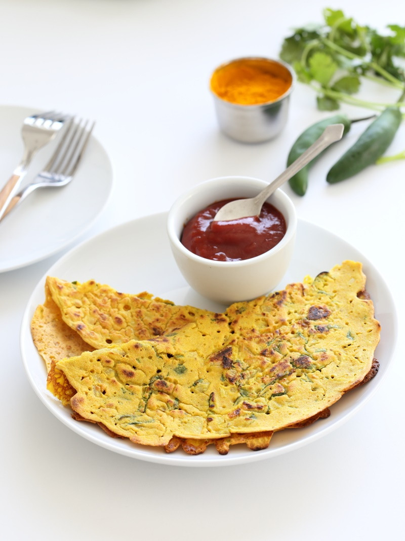 Chickpea Indian Recipes
 Classic Savory Indian Chickpea Flour Pancakes Recipe