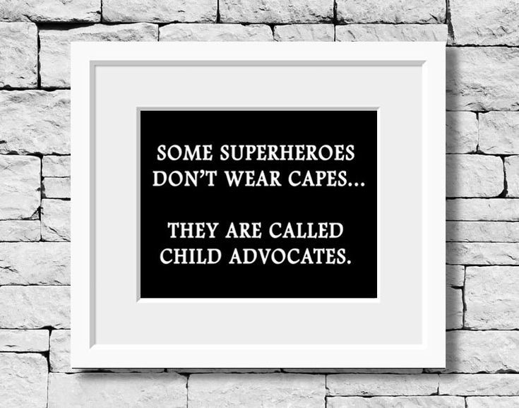 Child Advocate Quotes
 Child Advocate Social Worker Gift Inspirational Print