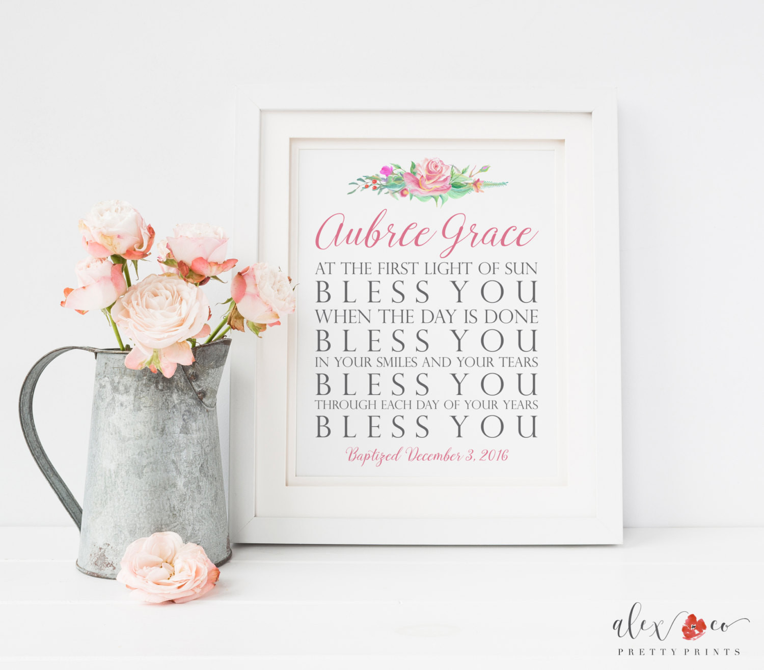 Child Baptism Gift
 Baptism Printable Baby Girl Baptism Gift Baptism Gifts for