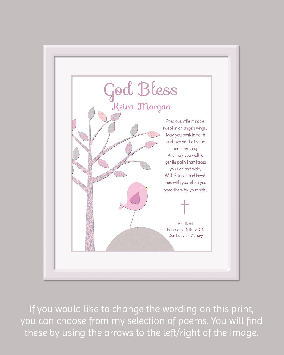 Child Baptism Gift
 Baby Girl Baptism Gift Baby Christening Gift Baptism