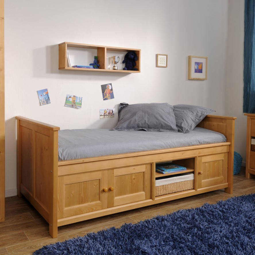 Child Bed With Storage
 Kids Furniture Toddler Beds with Storage – HomesFeed