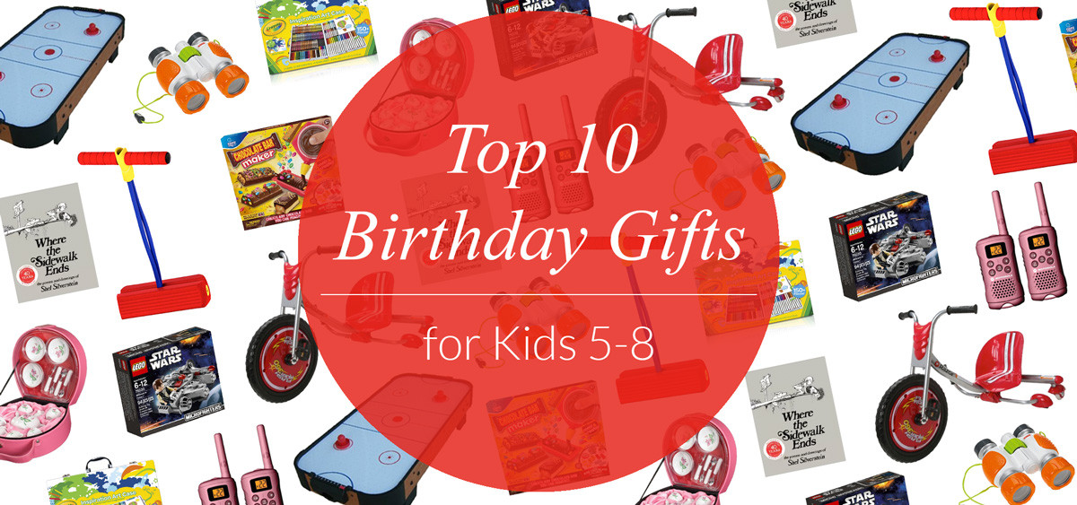 Child Birthday Gift Idea
 Top 10 Birthday Gifts for Kids Ages 5 8 Evite