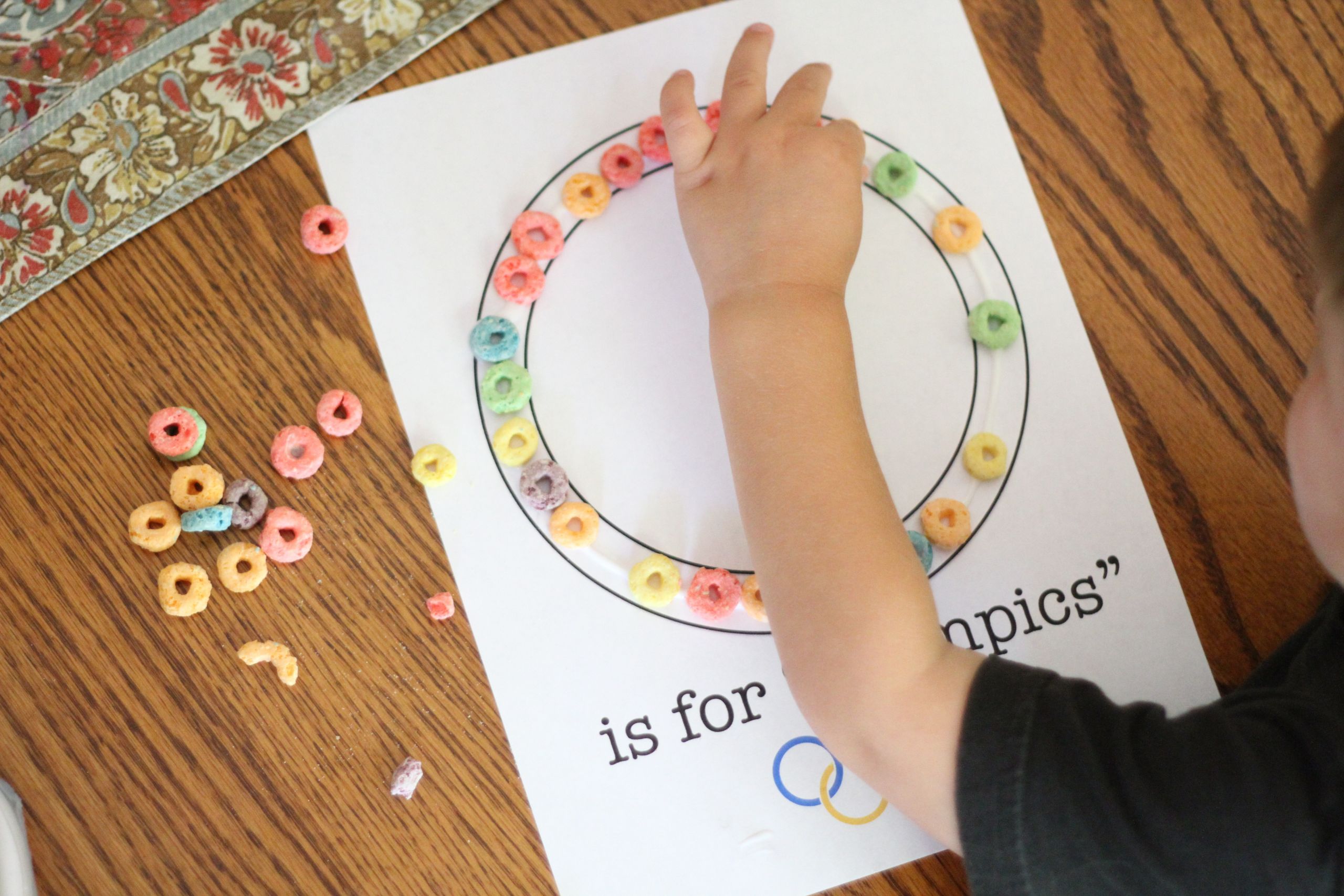 Child Craft Project
 O is for "Olympics" Craft I Can Teach My Child