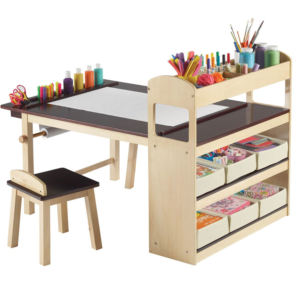 Child Desk With Storage
 Kids Activity Table with Storage in Kids Desks