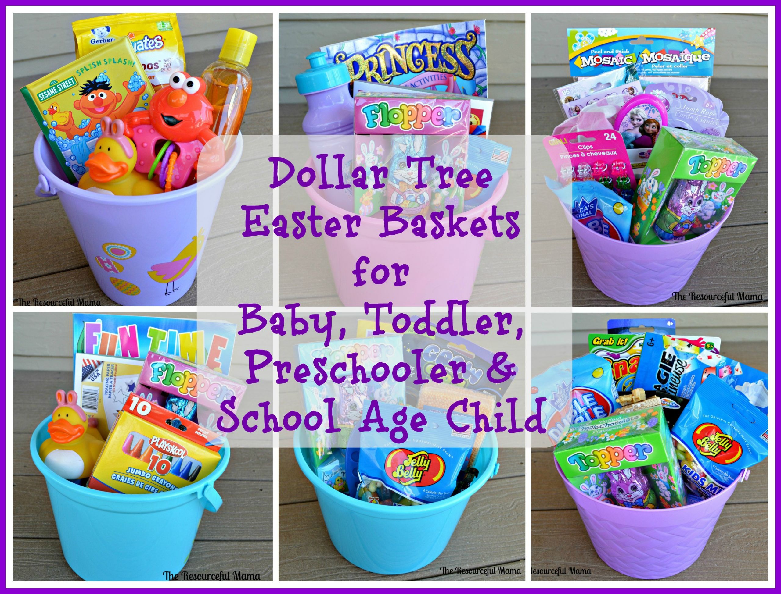 Child Easter Gift Ideas
 Dollar Tree Easter Baskets The Resourceful Mama