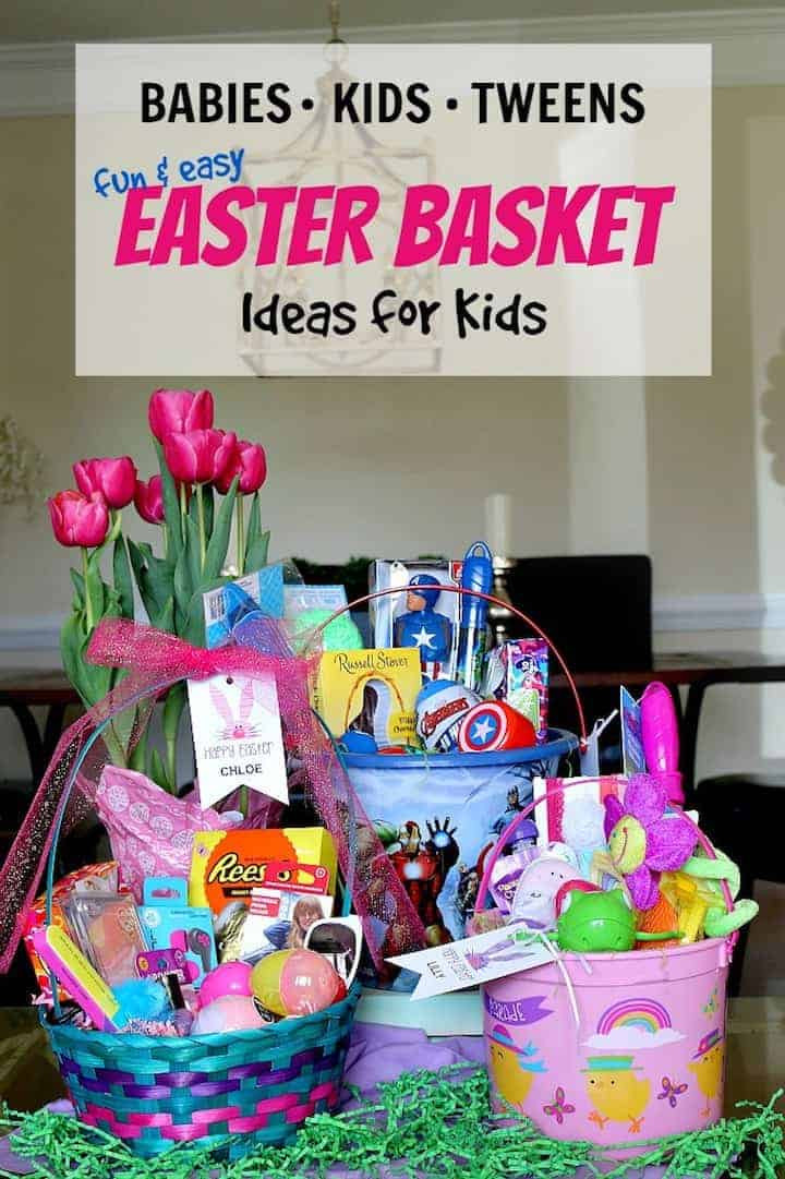 Child Easter Gift Ideas
 Kids Easter Basket Ideas Made Easy For Baby Kids and Tween