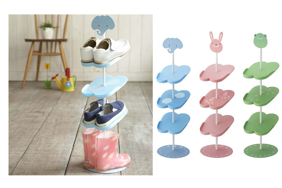 Child Shoe Storage
 Teach your child to keep an order with kids shoe rack