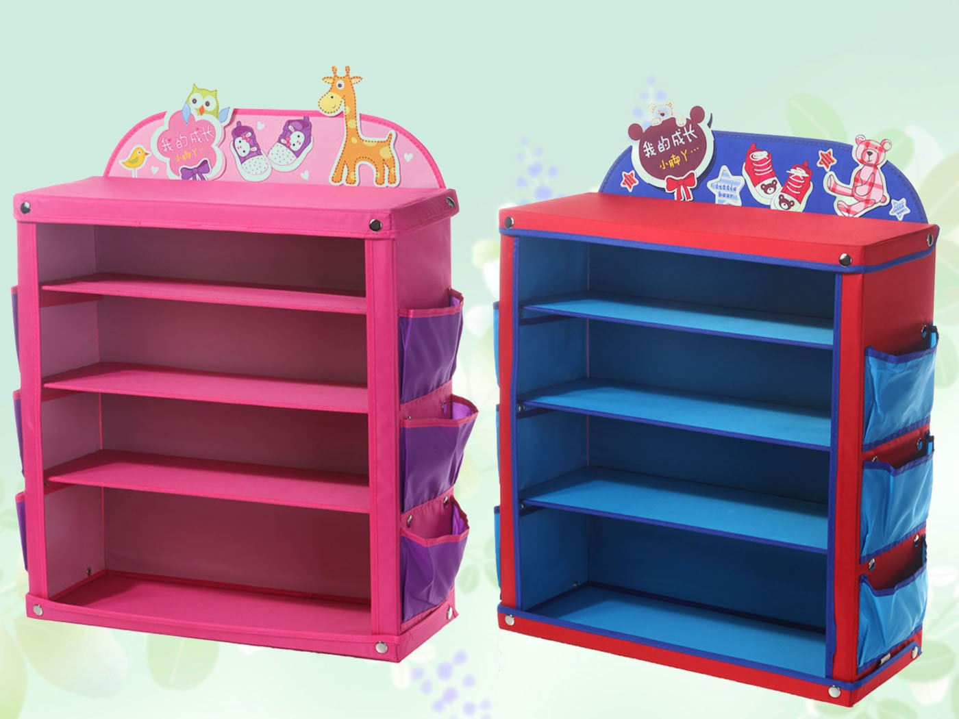 Child Shoe Storage
 Creative Children s Shoe Rack Foldable Waterproof Cartoon