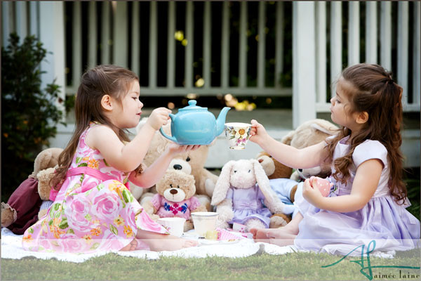 Child Tea Party
 Aimee Laine mercial graphy Tea Party Picnic