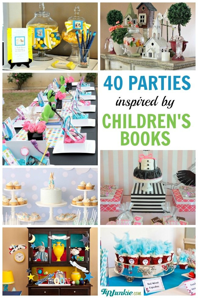 Children Book Party
 40 Popular Childrens Book Birthday Parties – Tip Junkie