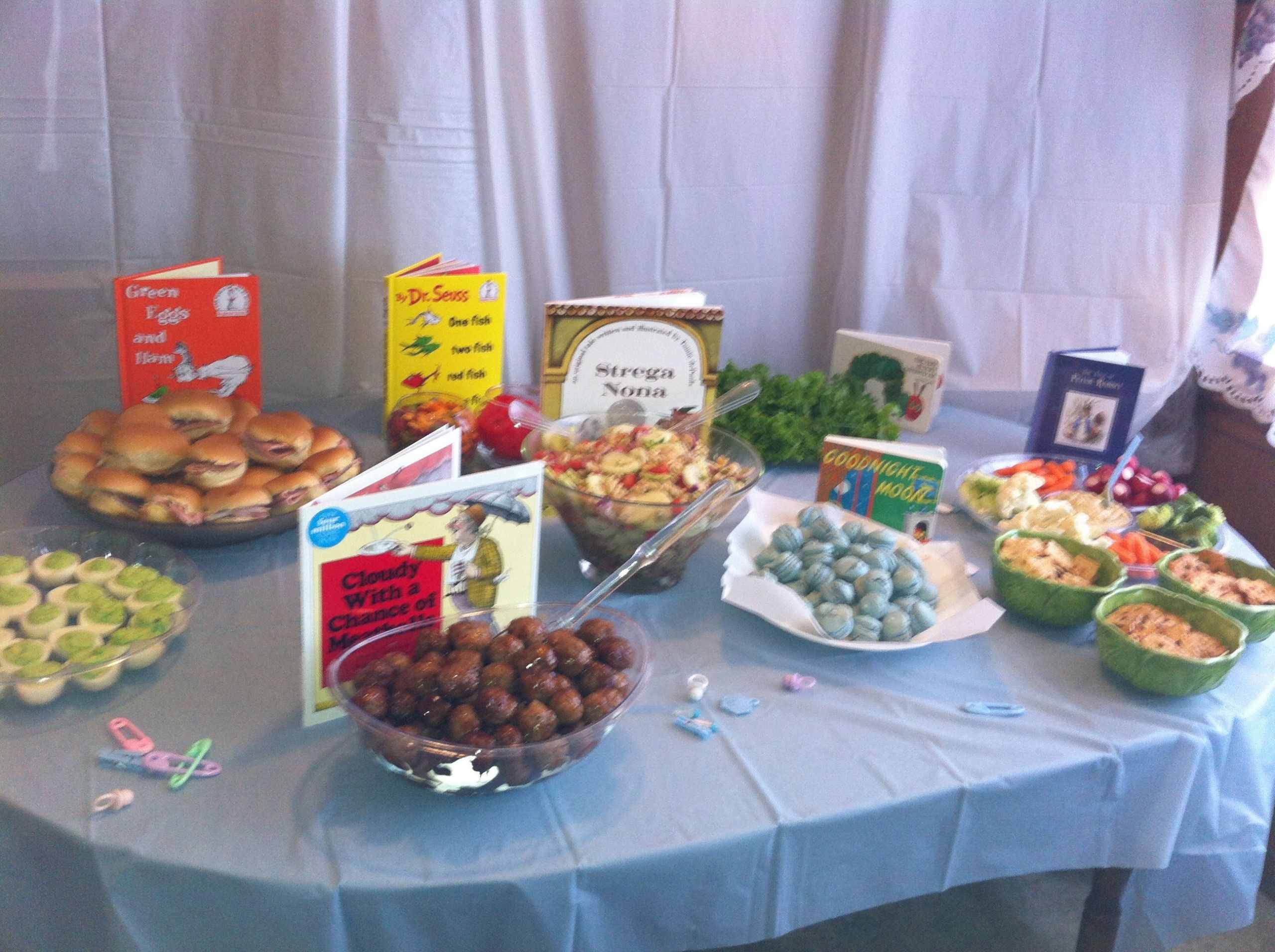 Children Book Party
 MY PIN close up of book themed foods Again love my