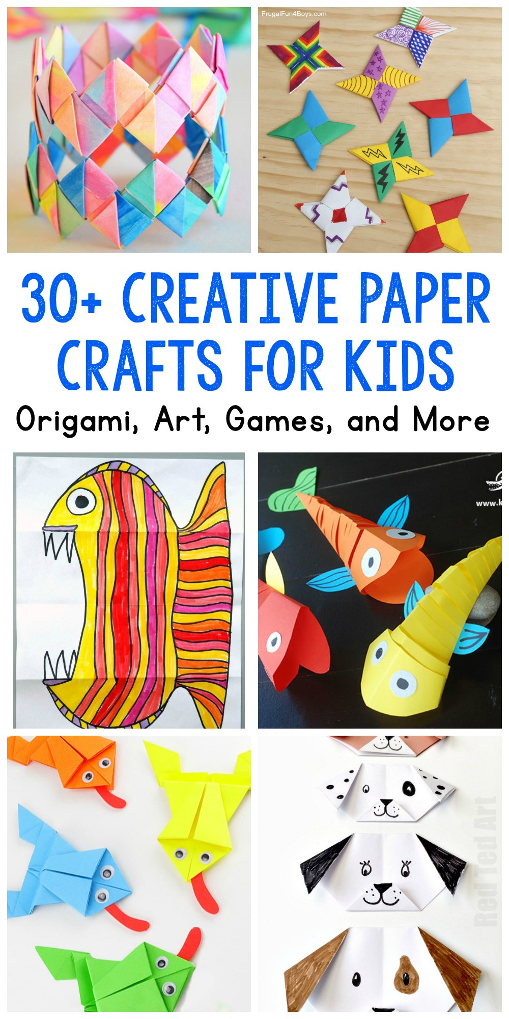 Children Crafts Ideas
 Paper Crafts for Kids 30 Fun Projects You ll Want to Try