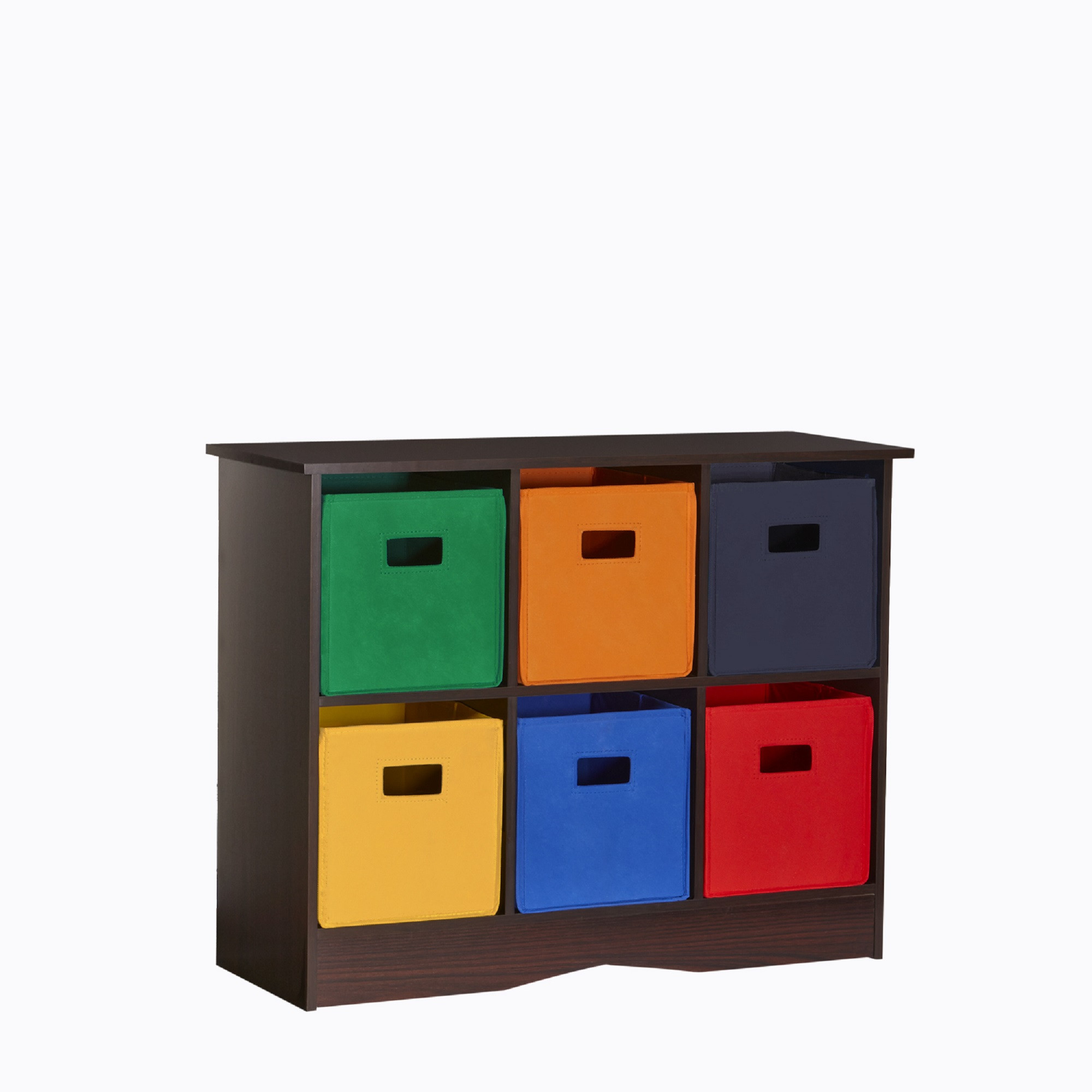 Children Storage Bin
 RiverRidge Kids 6 Bin Storage Cabinet Espresso Primary