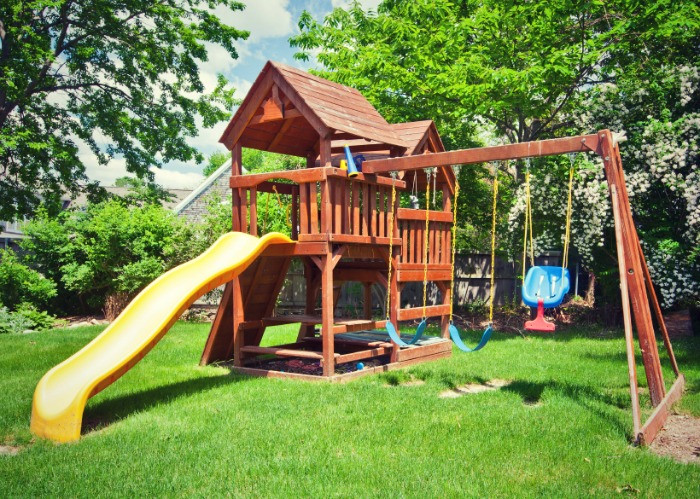 Children'S Playsets Backyard
 How To Waste $2 000 Your Kids With A Backyard Playset