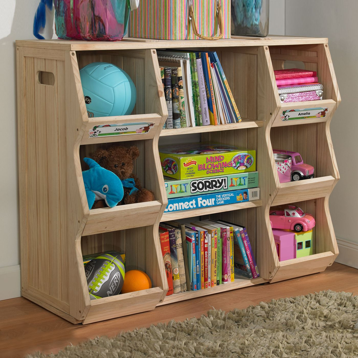 Childrens Bookcases And Storage
 Merry Products SLF Children s Bookshelf Cubby