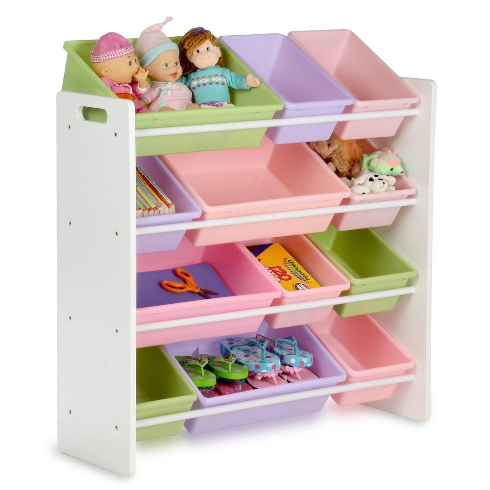Childrens Storage Bin
 Honey Can Do Kids Toy Storage Organizer with Bins White