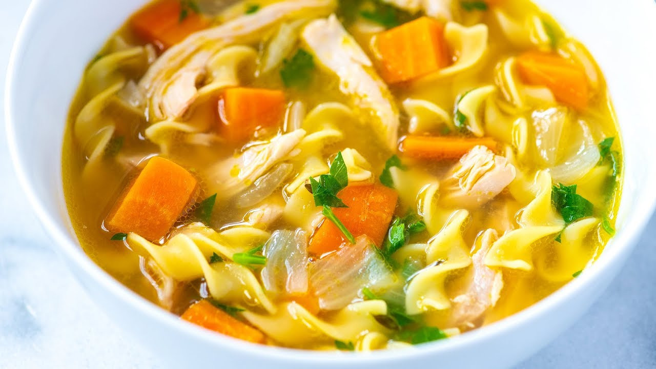 Chinese Chicken Noodle Soup Recipe
 Ultra Satisfying Homemade Chicken Noodle Soup Recipe
