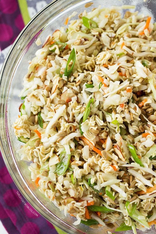 Chinese Chicken Salad Ramen
 Chilled Asian Ramen Salad to Bring to a Potluck or Party