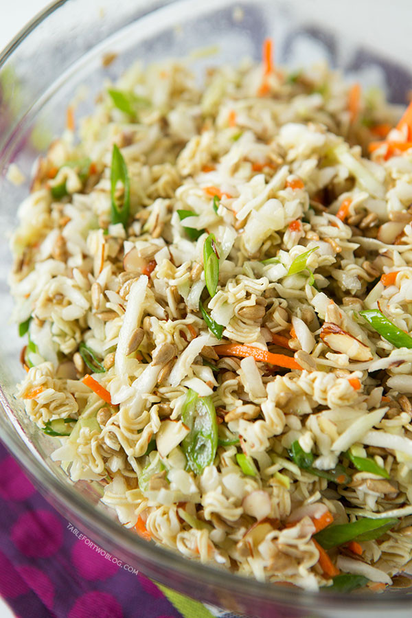 Chinese Chicken Salad Ramen
 Chilled Asian Ramen Salad to Bring to a Potluck or Party