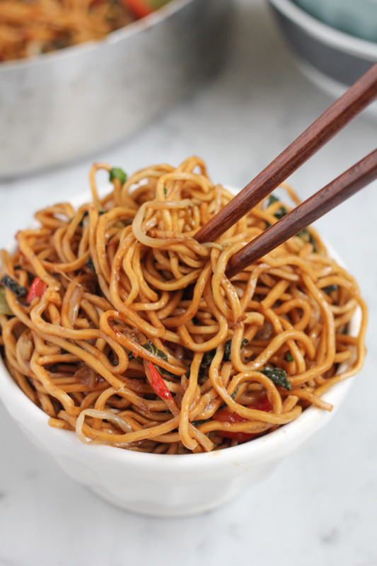 Chinese Chow Mein Recipes
 Healthy Tasty Ve arian Chow Mein • Hip Foo Mom